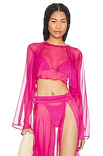 Product image of Shani Shemer Grace Cropped Shirt. Click to view full details