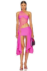 X Revolve Tricot Mesh Dress - thumbnail 3