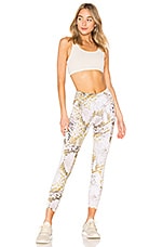 STRUT-THIS Kinzie Sports Bra in Nude Pinstripe | REVOLVE