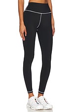 Ballerine bicolore en cuir noir et beige taille 42, 43, 44, 45 Ballerine bicolore en cuir noir et beige taille 42, 43, 44, 45