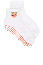 Peach Grip Socks - thumbnail 4