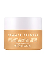 Product image of Summer Fridays Light Aura Vitamin C + Peptide Eye Cream. Click to view full details