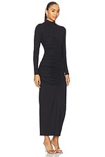 Mock Neck Long Sleeve Dress - thumbnail 5