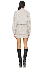 Fleece Mock Gathered Dress - thumbnail 6