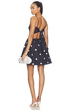 Polka Dot Tie Back Dress - thumbnail 6