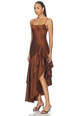 Double Ruffle High Low Dress - thumbnail 5