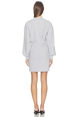 Fleece V Long Sleeve Dress - thumbnail 6