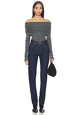 Light Merino Off Shoulder Sweater - thumbnail 6