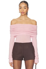 Light Merino Off Shoulder Sweater - thumbnail 9
