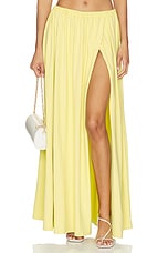 High Slit Wrap Skirt - thumbnail 4
