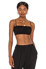 Product image of Susana Monaco Gathered Crop String Top. Click to view full details