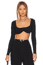 Product image of Susana Monaco Sweetheart Crop Top. Click to view full details