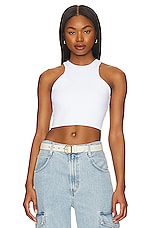 Product image of Susana Monaco Racer Crop Top. Click to view full details