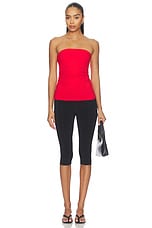 Waist Gathered Tube Top - thumbnail 6