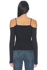 Off Shoulder String Long Sleeve Top - thumbnail 6