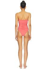 Flower Gathered One Piece Swimsuit - thumbnail 6