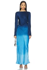 Fluid Drape Maxi Dress - thumbnail 4