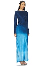 Fluid Drape Maxi Dress - thumbnail 5