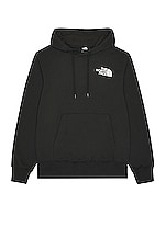 The North Face Box Nse Pullover Hoodie in Tnf Black & Tnf White | REVOLVE