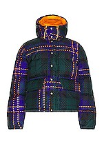 Product image of The North Face Printed 71 Sierra Down Short Jacket. Click to view full details
