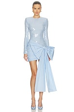 Sequins Bow Mini Dress - thumbnail 4