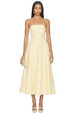 Flower Strapless Dress - thumbnail 4