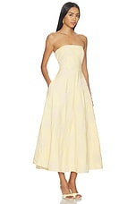 Flower Strapless Dress - thumbnail 6