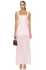 Crepe Scoop Neck Dress - thumbnail 4