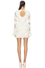 Flower Mesh Mini Dress - thumbnail 6
