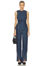 Buttoned Wide Leg - thumbnail 8