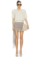 Chiffon Draped Skirt - thumbnail 8