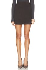 Suede Mini Skirt - thumbnail 4