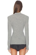 Wool Longleeve Polo - thumbnail 6