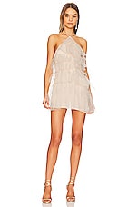 The Bar Lou Dress in Sparkle Nude | REVOLVE