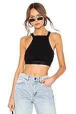 Product image of Alexander Wang Varigated Compact Jersey Bra Top. Click to view full details