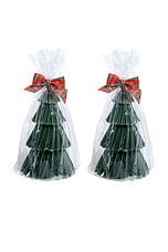 Twinkle Tree Candle Set Of 2 - thumbnail 5