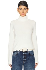 Fold Over Long Sleeve Turtleneck