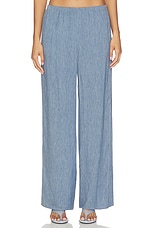 Denim Slit Pant - thumbnail 4