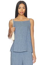 Denim Apron Top - thumbnail 4