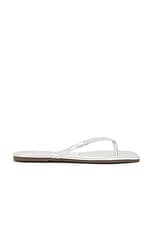 Lily Square Toe Mirror Flip Flop