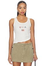 Lil Usa Flag Rib Tank - thumbnail 4