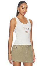 Lil Usa Flag Rib Tank - thumbnail 5