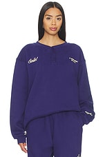 Smile Oversized Crewneck Sweatshirt - thumbnail 5