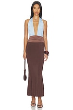 Jenni Maxi Plunge Dress - thumbnail 5