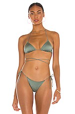 Product image of Tropic of C X REVOLVE Long Cord Praia Bikini Top. Click to view full details