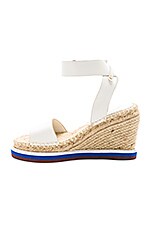 Tony Bianco Emelia Wedge in White Carpetto | REVOLVE