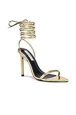 Tony Bianco Millie Sandal in Gold Foil | REVOLVE