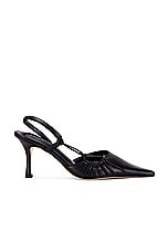 Tony Bianco Sakai Slingback Pump in Black Nappa | REVOLVE