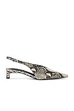 Tony Bianco Charlie Heel in Ecru Snake