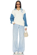 x REVOLVE Cubs Denim Quarter Zip - thumbnail 7